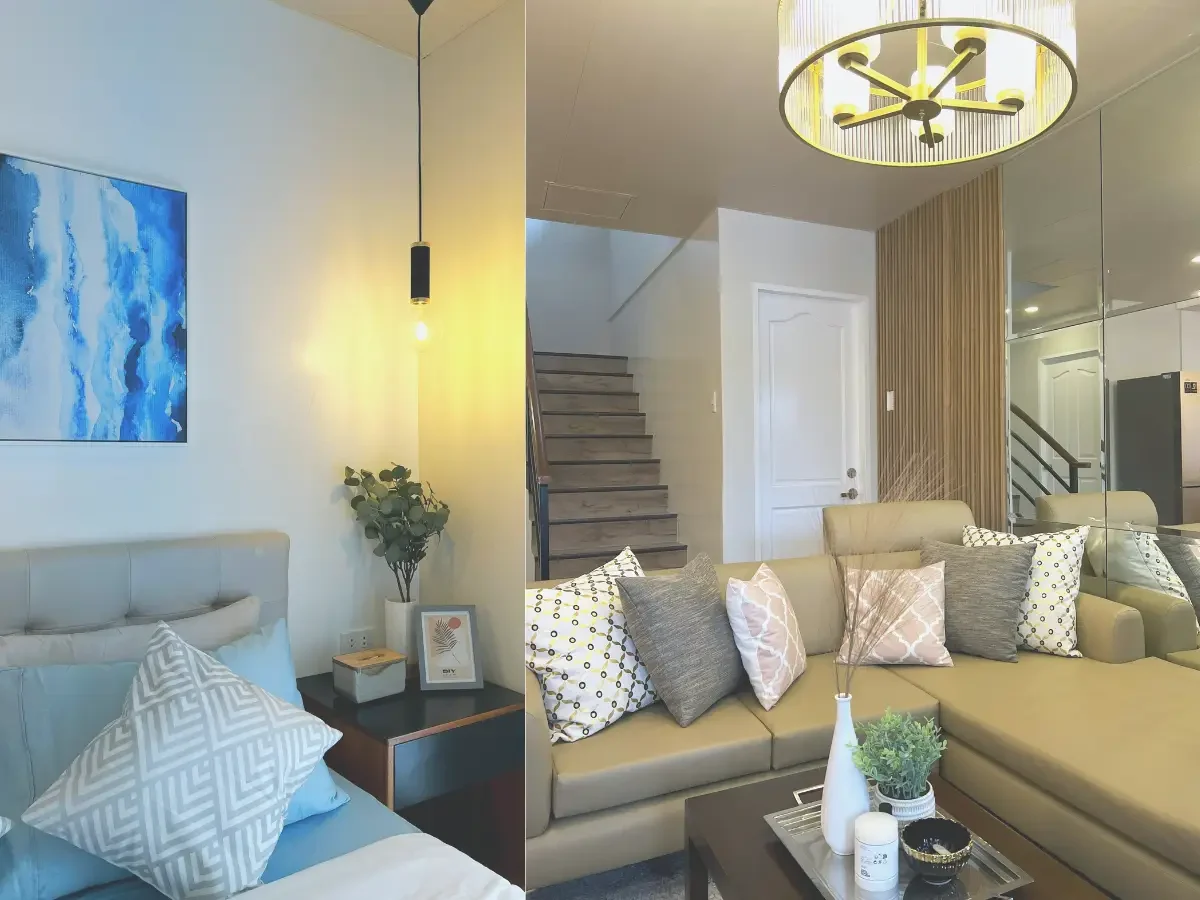 luxury living room perspectives